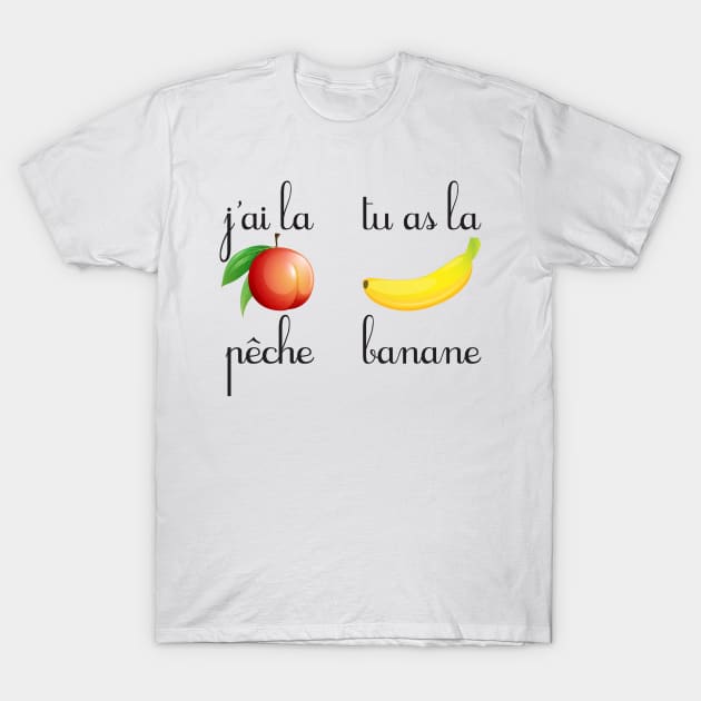 Tee shirt peche on sale